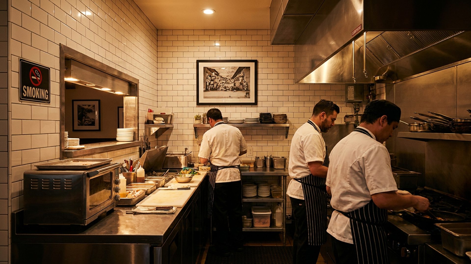 The people behind the kitchen