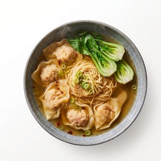 Shrimp wonton noodle