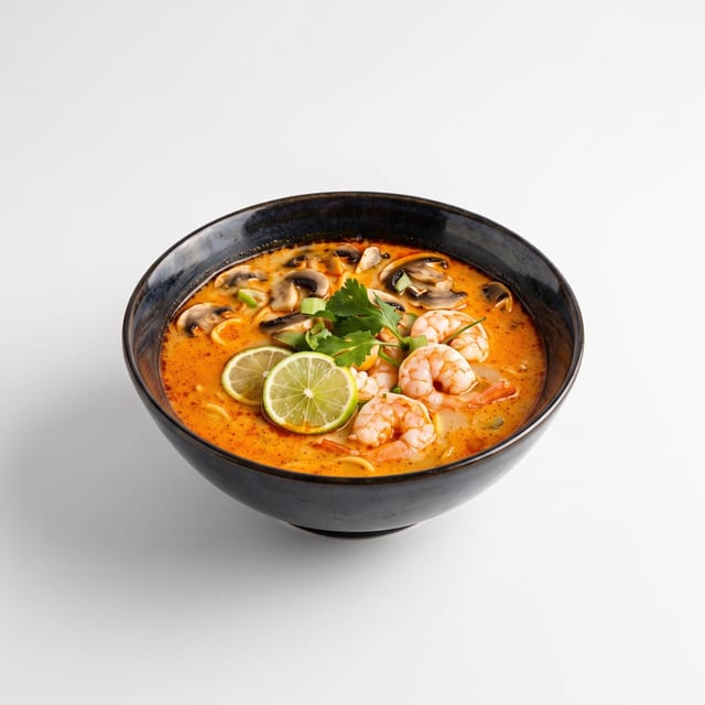 Tom-kha shrimp ramen.