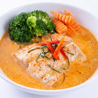 Alaskan Salmon panang curry